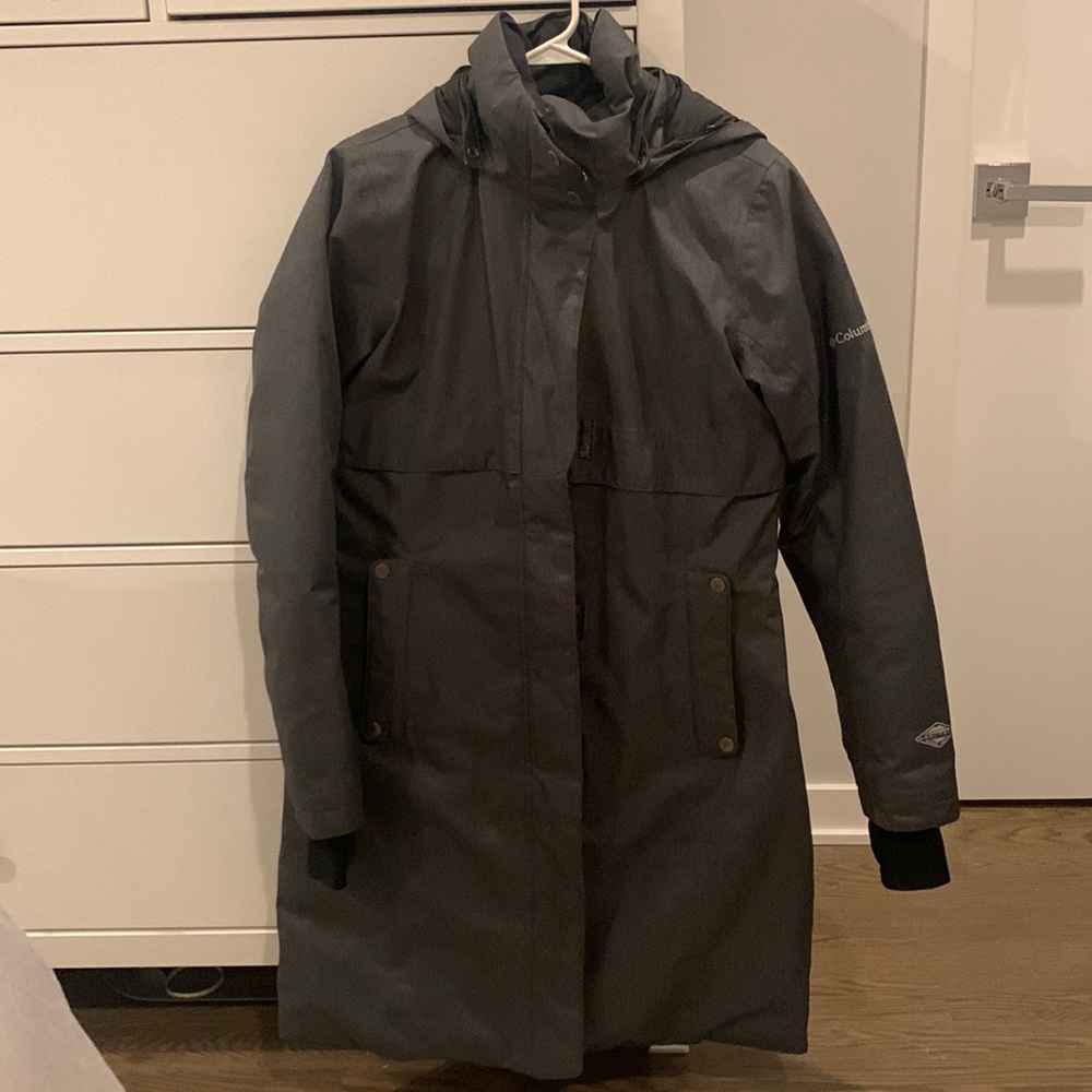 Columbia long, winter coat